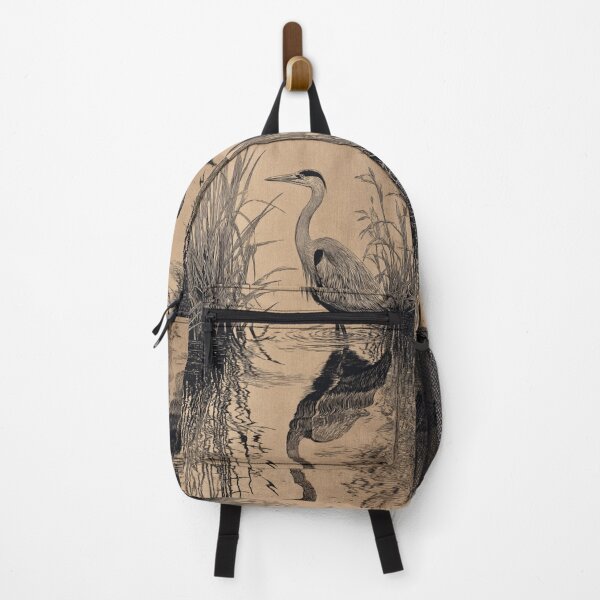 Item preview, A Heron wading through reeds, Birds in Motion designed and sold by CDC40.