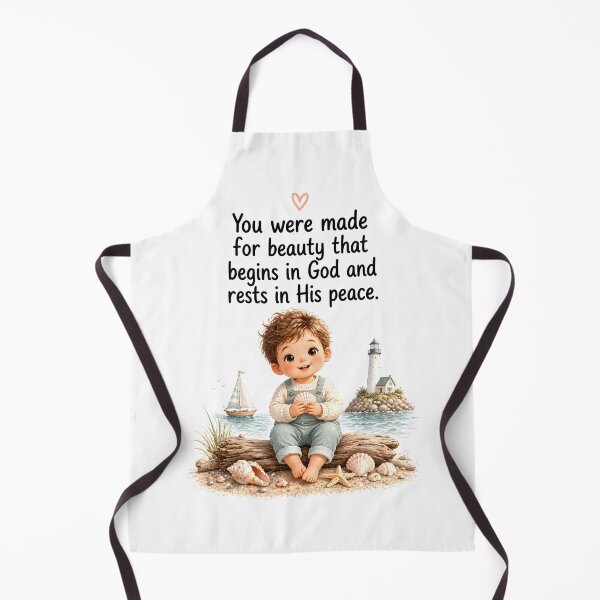 Item preview, You Were Made For Beauty Christian Nursery Boy Coastal Wall Art designed and sold by LoveNurseries.