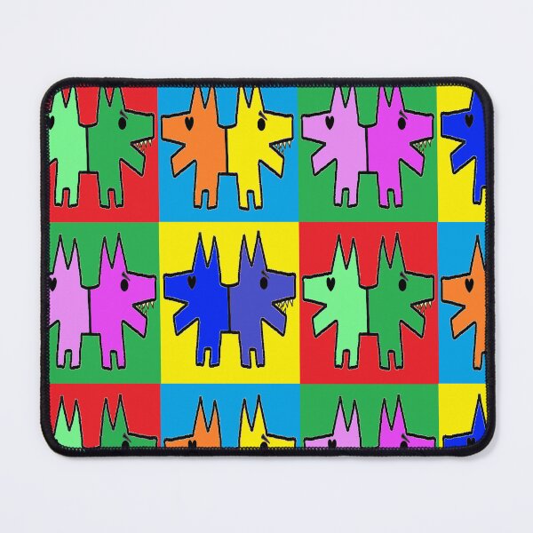 Item preview, dogs 2 heads pop art 1234 pop dogs by LEG designed and sold by LowEndGraphics.