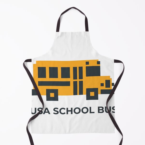 Item preview, USA School Bus Retro 8 Bit Pixel Art designed and sold by LoliDesignShop.