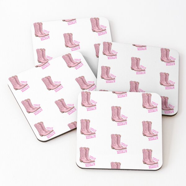 Item preview, Yeehaw Meemaw with boots in pink designed and sold by CowgirlJess.