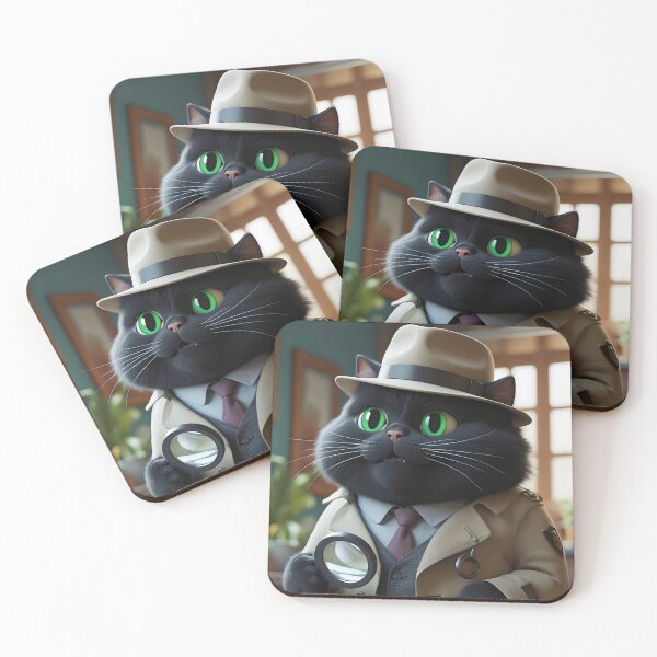 Item preview, Detective Whiskers: The Case of the Missing Treat designed and sold by ThePixelPantry.