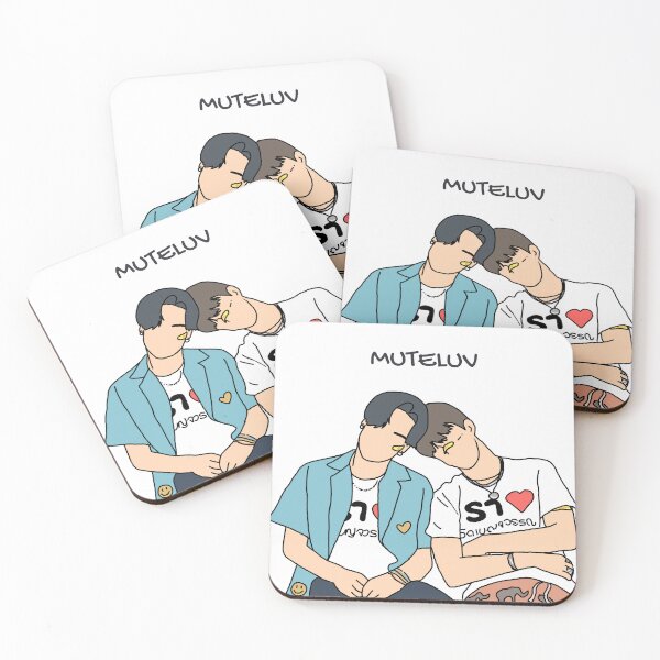 Item preview, MuteLuv "Love Me If You Swear" Fanart Mug | Thai BL Drama SurfJava GMMTV designed and sold by LUVUBL.