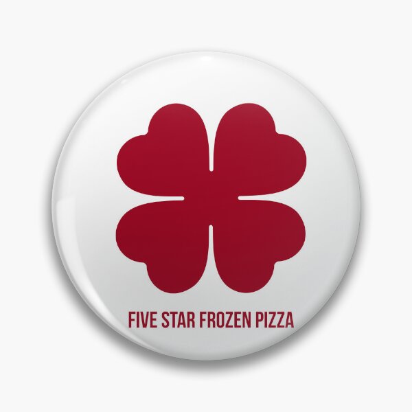 Item preview, Five Star Frozen Pizza – Funny Foodie T-Shirt designed and sold by NordicNonSense.