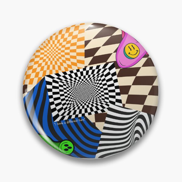 Item preview, Distorted Reality – Trippy Optical Illusion Collage designed and sold by Bottled Sunshine Studio.