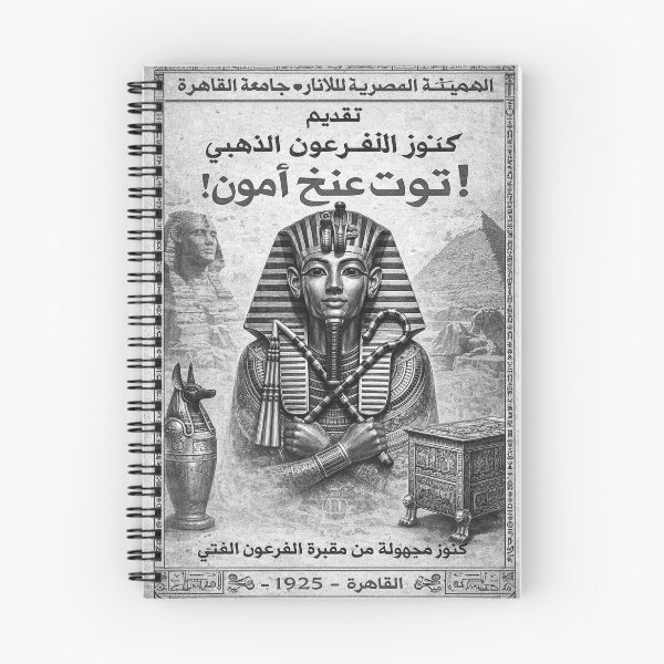 Item preview, 1925 Tutankhamun Exhibition - Vintage Egyptian Noir Poster designed and sold by 9xgraphics.