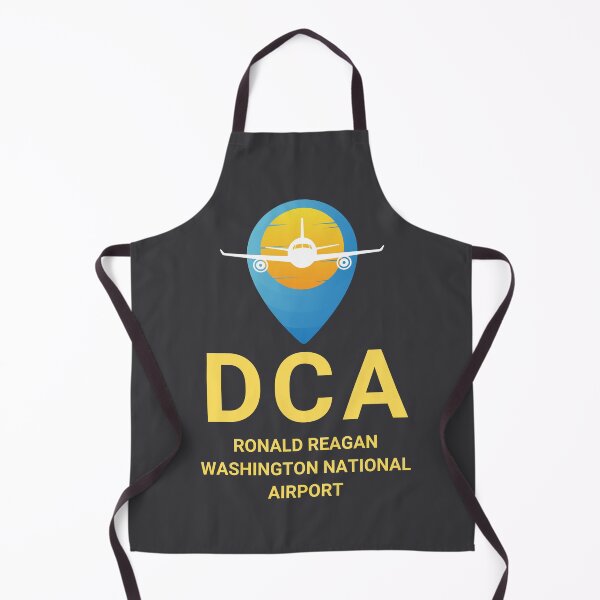 Item preview, DCA - Airport Code with map pin and plane designed and sold by HMBPHOTO.