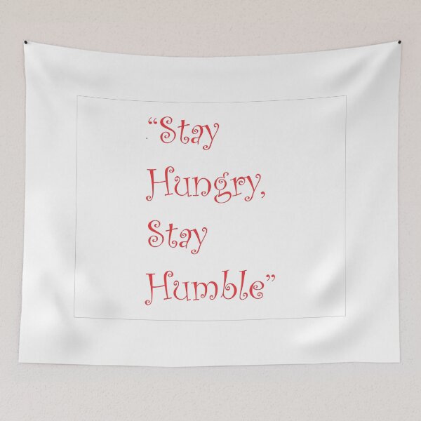 Item preview, Stay Hungry, Stay Humble – Hustle Tee   designed and sold by CreativePulse10.