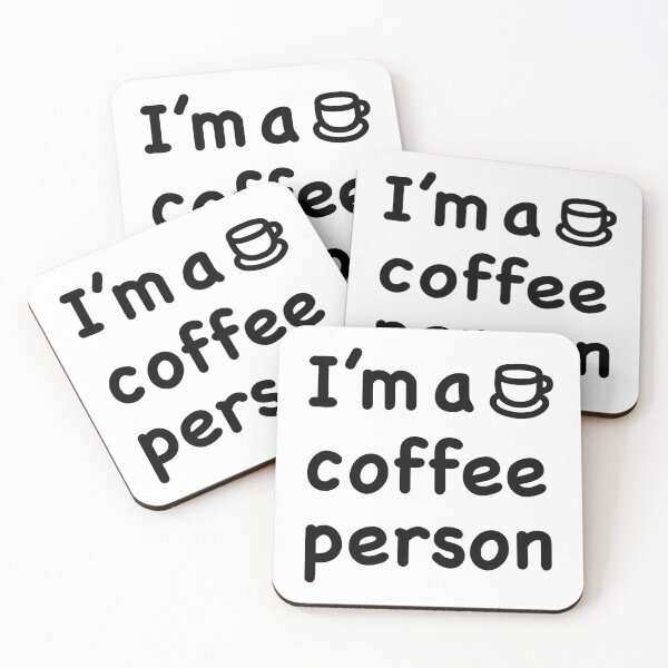 Item preview, I’m a coffee person designed and sold by ウラカフェ.