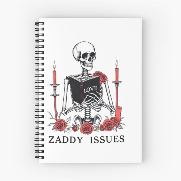 Item preview, Zaddy Issues Dark Humor Skeleton Love Graphic designed and sold by MystiColo.