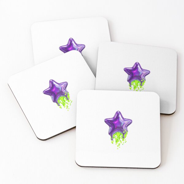 Item preview, The Melting Chrome Star: Y2K Glitch designed and sold by Peter Veselinović.