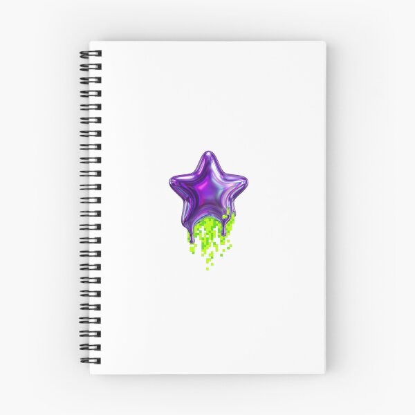 Item preview, The Melting Chrome Star: Y2K Glitch designed and sold by Peter Veselinović.
