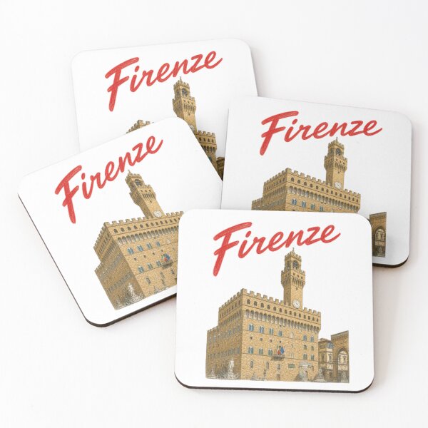 Item preview, Firenze – Palazzo Vecchio Pencil style illustration Florence Italy designed and sold by JOANNASKAH.