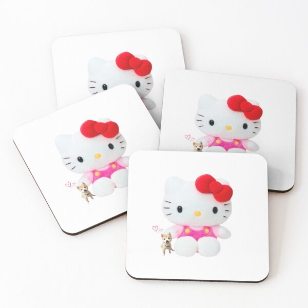 Item preview, T-shits, Hello Kitty, Dog and Kitty, Kawaii, Kids t-shirts, Sticker,  designed and sold by Cocohappysmiles.