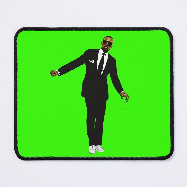 Item preview, Ye in a Black Suit Holding a Wine Glass - Hip Hop Icon (full color) designed and sold by ZERO-MIND.