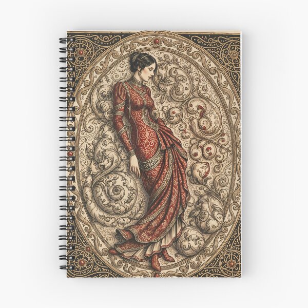 Item preview, Ornate Red & Gold Elegance – Classical Decorative Art designed and sold by ShaDeS-AI-Art.