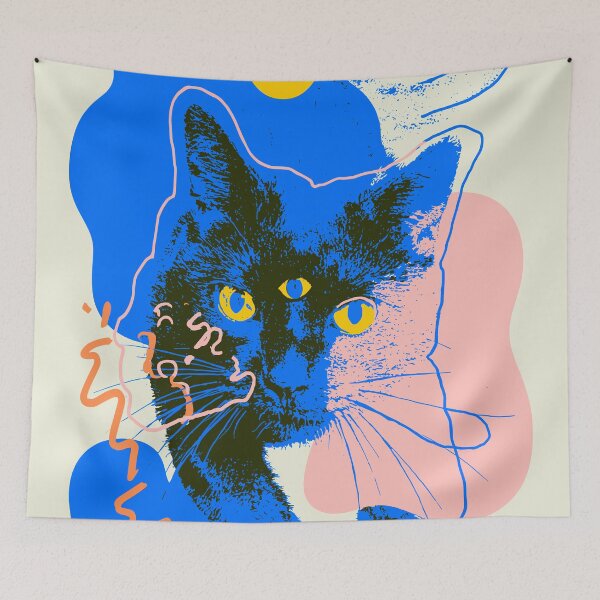 Item preview, Ai Slop - Black cat designed and sold by robertfarkas.