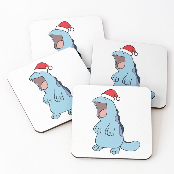Item preview, Santa Hat Quagsire designed and sold by kyravreeland.