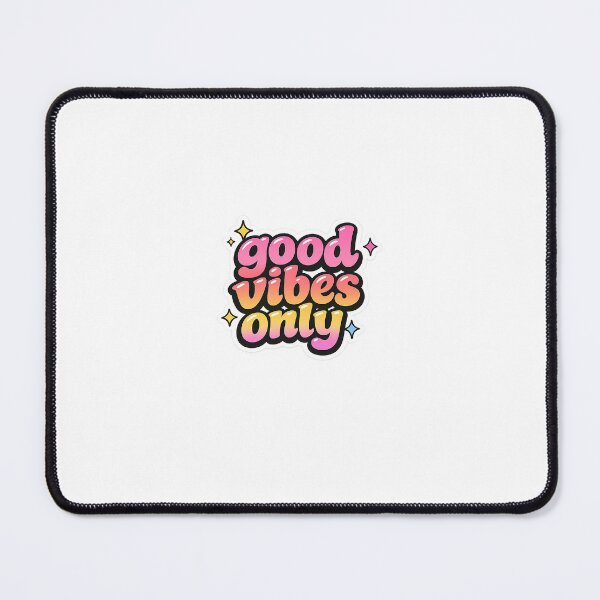 Item preview, Good Vibes Only Gradient Bubble Sticker designed and sold by SntixySellsArt.