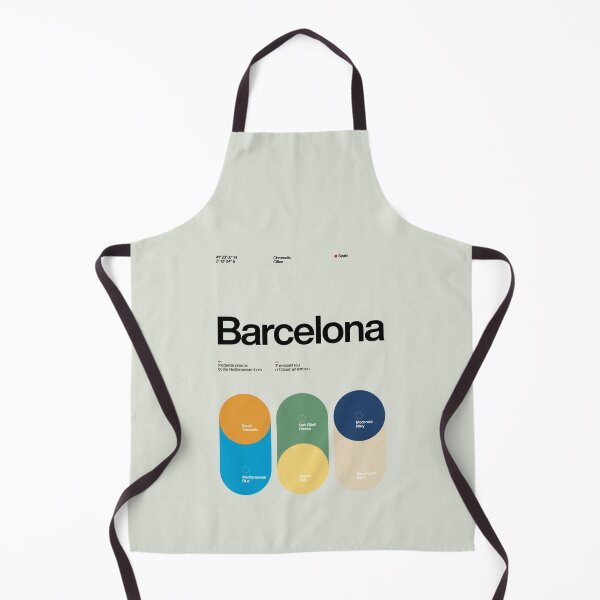 Artikelvorschau, Barcelona-Farbpalette – Mediterrane Moderne entworfen und verkauft von Sub88 Studio.
