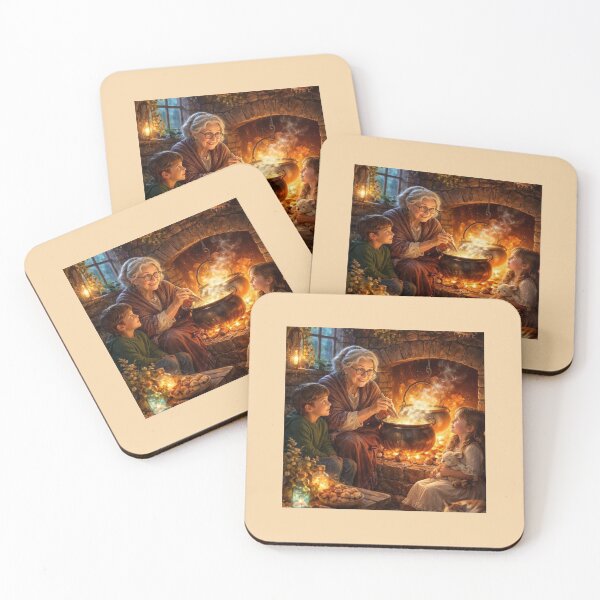 Item preview, The Fireplace Magic of Grandma Elpida. designed and sold by JoyNest = "The nest of joy".