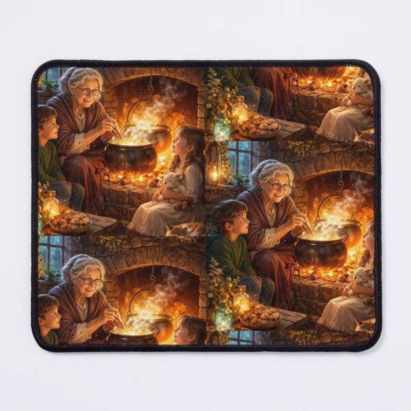Item preview, The Fireplace Magic of Grandma Elpida. designed and sold by JoyNest = "The nest of joy".
