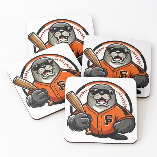 Item preview, Cool Seal Baseball Mascot with Sunglasses designed and sold by Pandora´s Box.