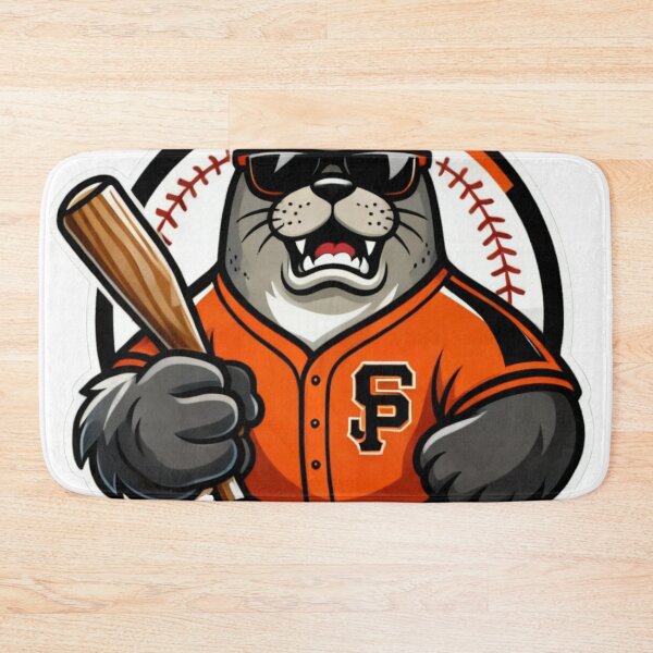 Item preview, Cool Seal Baseball Mascot with Sunglasses designed and sold by Pandora´s Box.