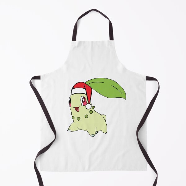 Item preview, Chikorita Santa Hat designed and sold by kyravreeland.