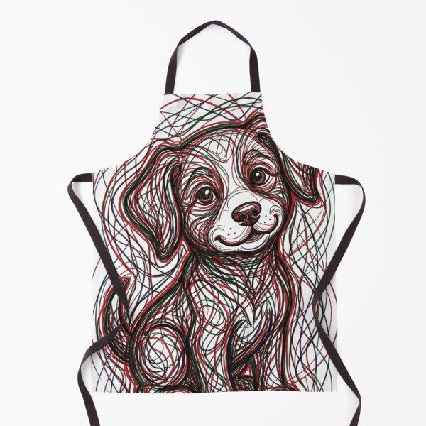 Item preview, Dog line drawing designed and sold by PP&RAINBOW SHOP.