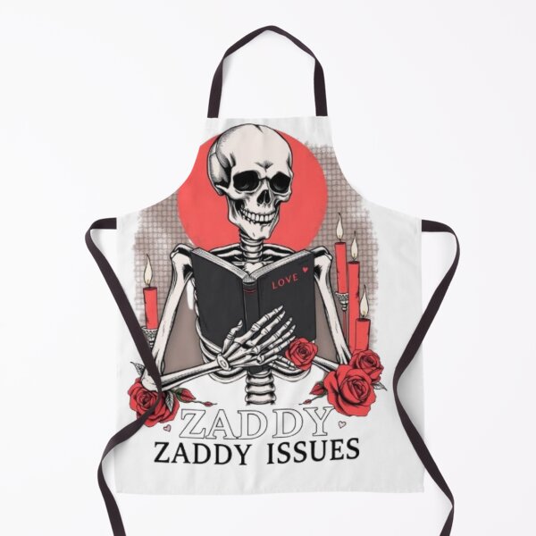Item preview, Zaddy Issues Skeleton Rose Gothic Aesthetic Design designed and sold by MystiColo.