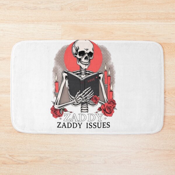 Item preview, Zaddy Issues Skeleton Rose Gothic Aesthetic Design designed and sold by MystiColo.