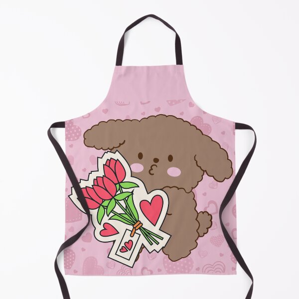 Item preview, Pupper with Tulips Design designed and sold by CarefulCreation.