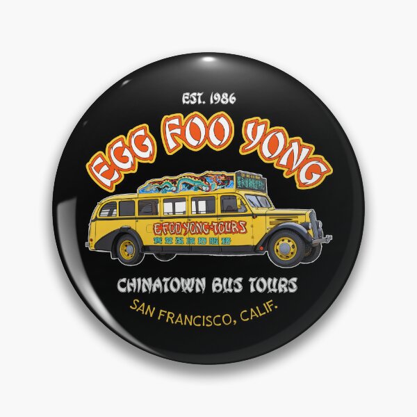 Item preview, Egg Foo Yong Bus Tours - Big Trouble In Little China Fan Art designed and sold by darklordpug.