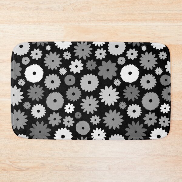 Item preview, Monochrome Blooms Pattern designed and sold by NataliePaskell.