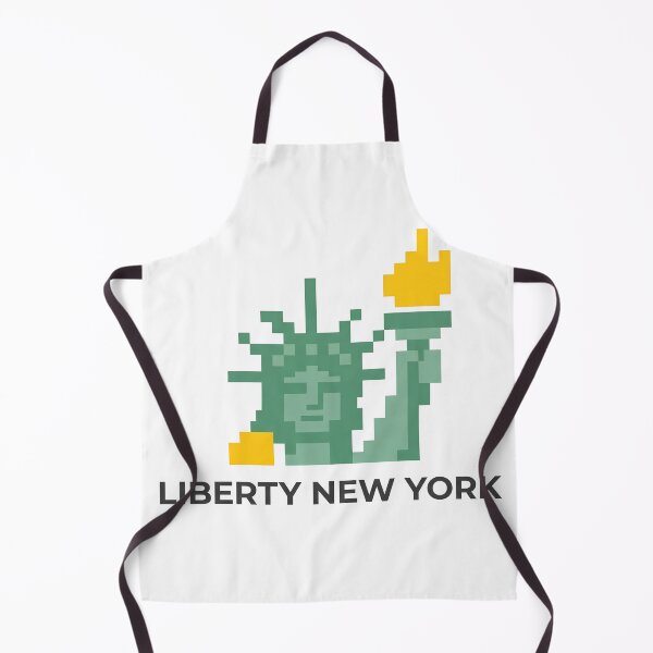 Item preview, Liberty New York Retro 8 Bit Pixel Art designed and sold by LoliDesignShop.