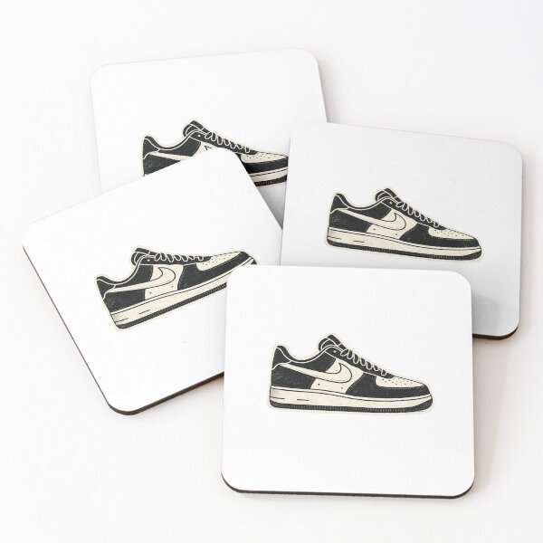 Item preview, Air Force 1s kicks black and white designed and sold by muzaTees.