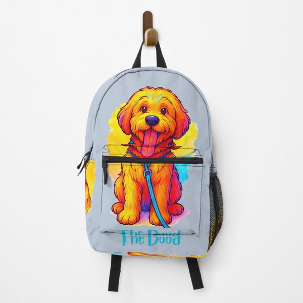 Item preview, The Dood - Golden Doodle colorful illustration designed and sold by Doodles Down South.