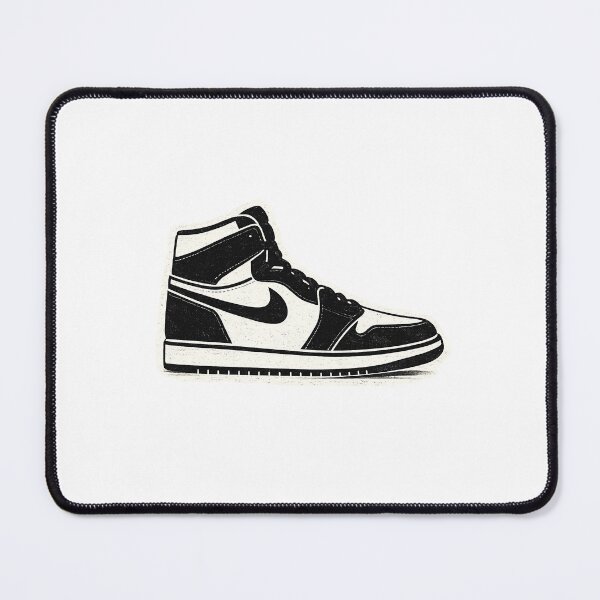 Item preview, Air Jordan kicks black and white designed and sold by muzaTees.
