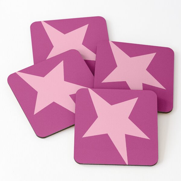Item preview, Pink Retro Star Shape designed and sold by zamzan.