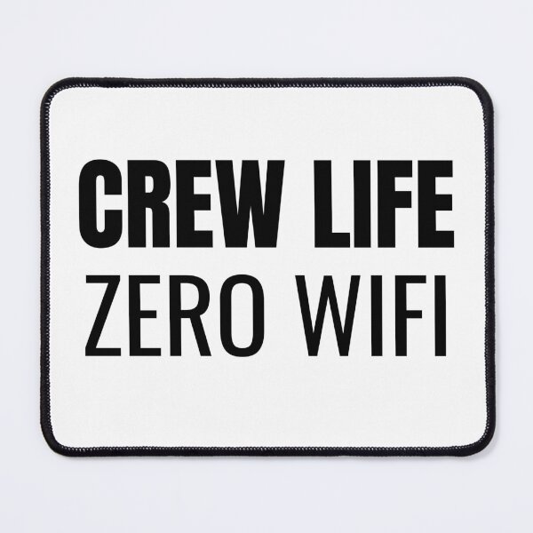 Item preview, Crew Life Zero Wifi (Black) designed and sold by ShipCrewNation.
