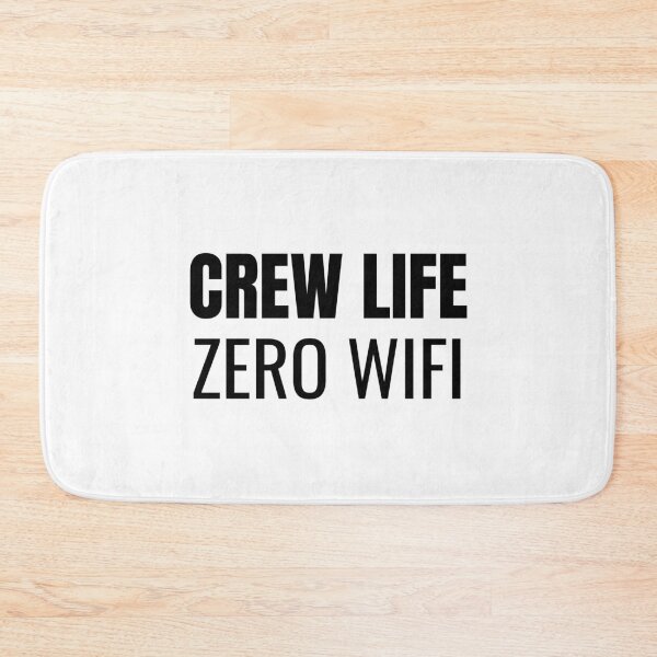Item preview, Crew Life Zero Wifi (Black) designed and sold by ShipCrewNation.
