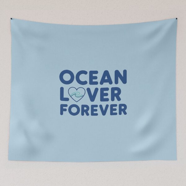 Item preview, Ocean Lover Forever – Coastal Identity Typography Design designed and sold by Sea Gem.
