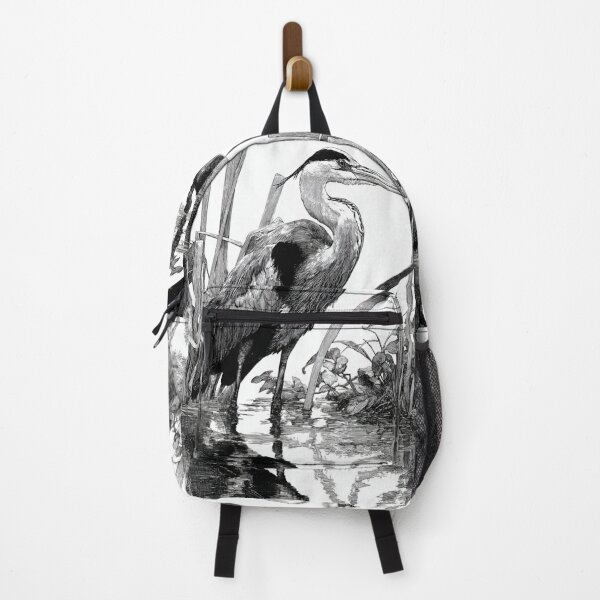 Item preview, A Heron wading through reeds, Birds in Motion designed and sold by CDC40.