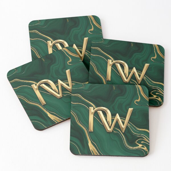 Item preview, Emerald Gold Marble Luxury - Nafas Wings Collection designed and sold by Nafas Wing.