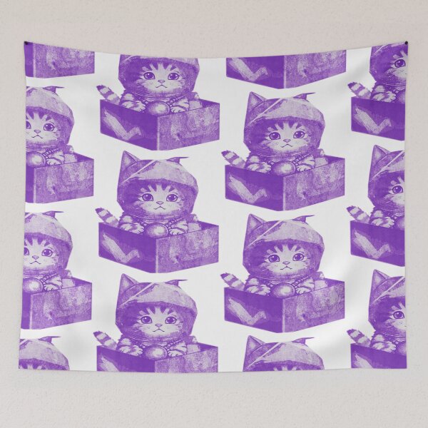 Item preview, Cute Space Cat in Box designed and sold by kinpirks.