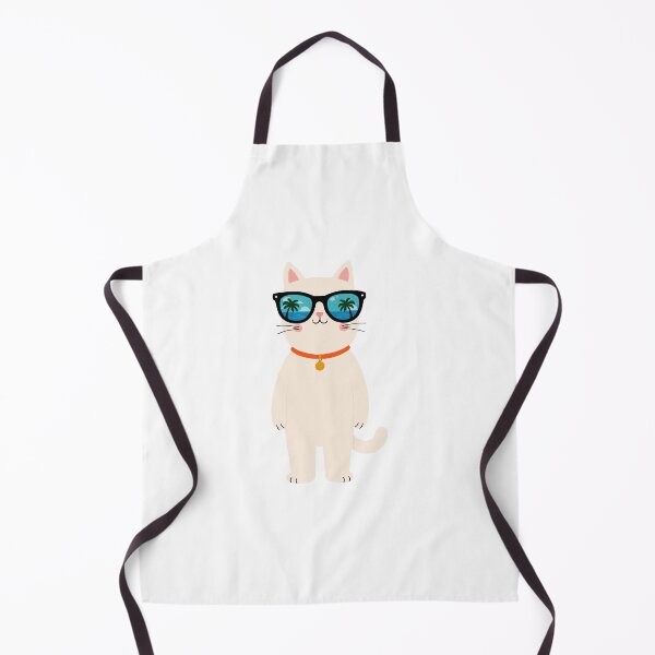Item preview, Cool Cat with Sunglasses Summer Vibes designed and sold by OlhaDreamArt.