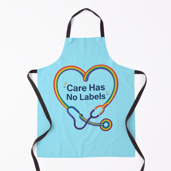 Item preview, Care Has No Labels Doctor Gift – LGBTQ Medical Pride Month Awareness Design designed and sold by Im-Ara.