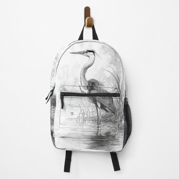 Item preview, A Heron wading through reeds, Birds in Motion designed and sold by CDC40.