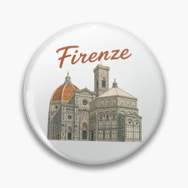 Item preview, Illustration of the Florence Cathedral (Duomo Firenze). designed and sold by JOANNASKAH.